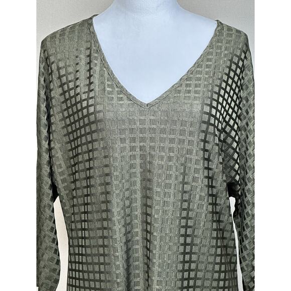 NYGUARD Women’s Medium Tunic Style Top Long Sleeve Stretch - Picture 2 of 9